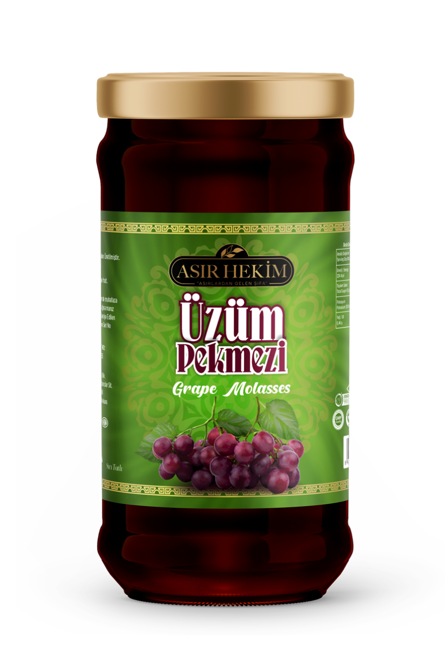 asır hekim üzüm pekmezi 640g